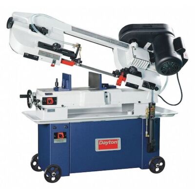 Dayton 21C004 Band Saw, 7'' X 11-3/4'' Rectangle, 7'' Round, 7 In Square, 120/240V