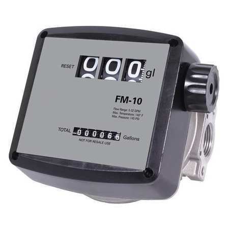 Dayton 12F730 Flowmeter,Mechanical,32 Gpm,1 In Fnpt