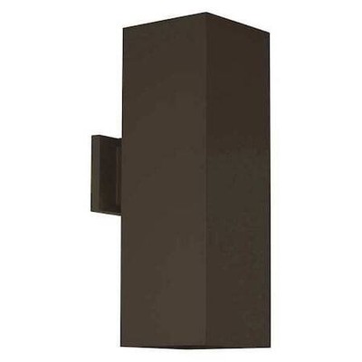 PROGRESS LIGHTING P5644-20-30K Up/Down LED Square Cylinder,6'',Bronze