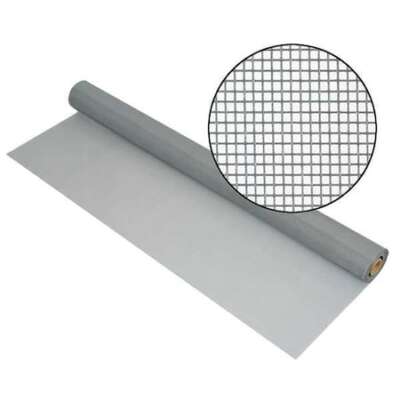 Phifer 3002201 Door And Window Screen, Fiberglass, 36 In W, 100 Ft L, 0.011 In