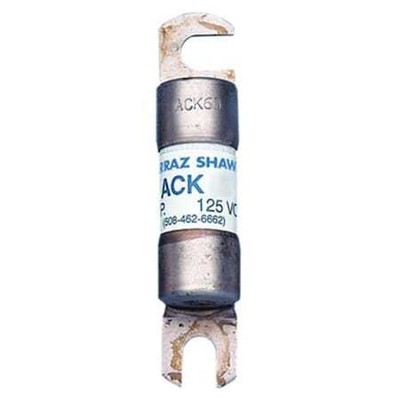Mersen Ack80 Forklift Limiter Fuse, Ack Series, 80 A, Time Delay, 125V Ac,