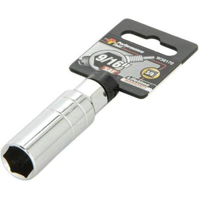 WILMAR WLMW38170 Performance Tool 3/8'' Dr 9/16'' Spark Plug Socket