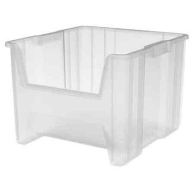 Akro-Mils 13018Sclar Hang & Stack Storage Bin, Plastic, 16 1/2 In W, 12 1/2 In