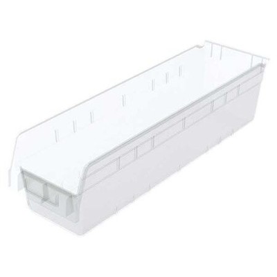 Akro-Mils 30094Sclar 35 Lb Shelf Storage Bin, Plastic, 6 5/8 In W, 6 In H,