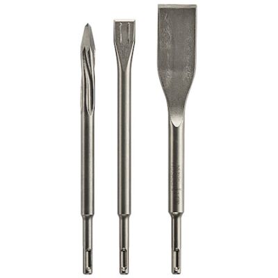 Bosch Hs143pk Sds-Plus Self-Sharpening Chisel Set,Pk3