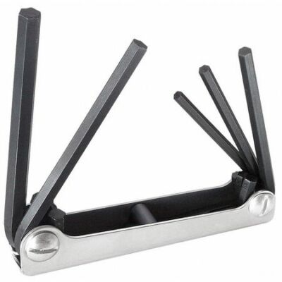 Klein Tools 70579 5 Piece Sae Fold-Up Hex Key Set, 70579