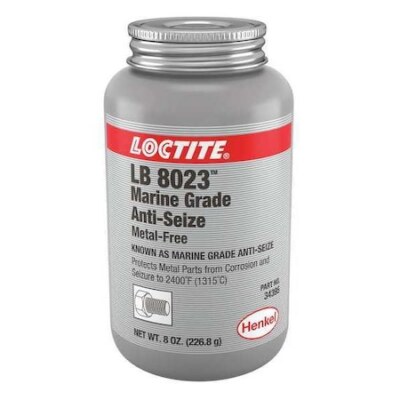 Loctite 299175 Anti Seize,Marine,8 Oz,Brush Top Can Lb 8023(Tm)