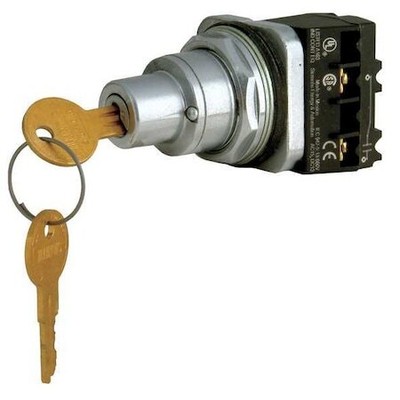 Siemens 52Sc6afk1 Non-Illum Selector Switch,30Mm,1No,Blk