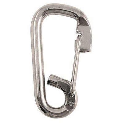 Lucky Line 4Ggp7 Spring Snap, Hd, Steel, L 3 3/16 In, Snap Opening: 9/16 In