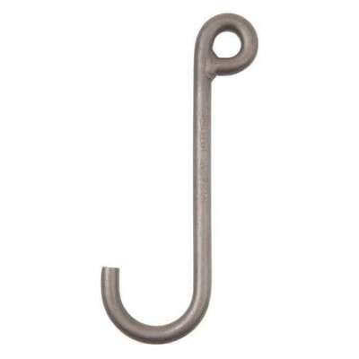 Peerless Jaa038 J Hook,3/8 In.,350 Lb.,Style A