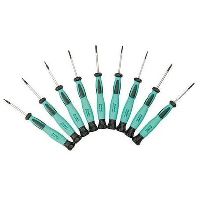 Eclipse Sd-0839 Esd Precision Screwdriver Set,Combo,9 Pcs
