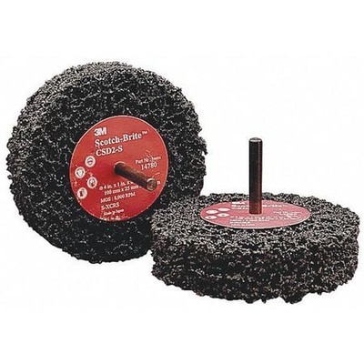 Scotch-Brite 7000120702 Clean And Strip Cup Wheel,C1-Zs,4'' Dia.