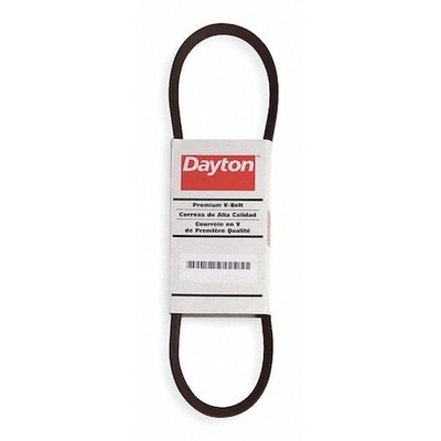 Dayton 3Gwf8 5L970 V-Belt, 97'' Outside Length, 21/32'' Top Width, 1 Ribs