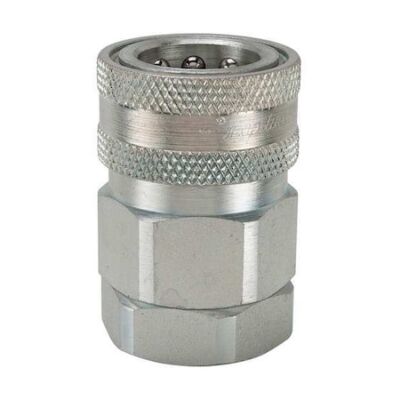 Snap-Tite Vihc4-4F Hydraulic Quick Connect Hose Coupling, Steel Body, Sleeve