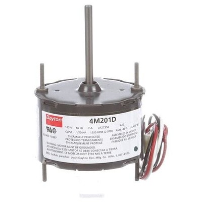 Dayton 71637607M Hvac Motor,1/70 Hp,1550 Rpm,115V,3.3