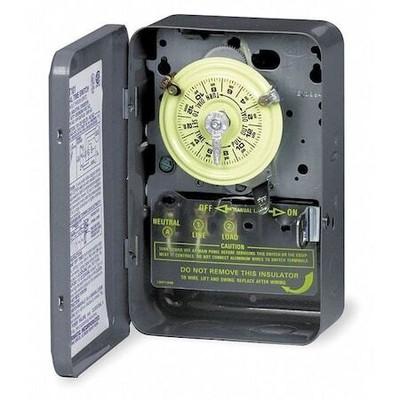 Intermatic T101p Electromechanical Timer,24 Hour,1 Pole