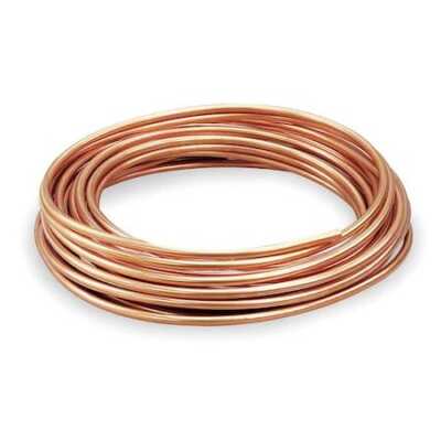 Streamline 616F Coil Copper Tubing, 3/8 In Outside Dia, 60 Ft Length, Type L