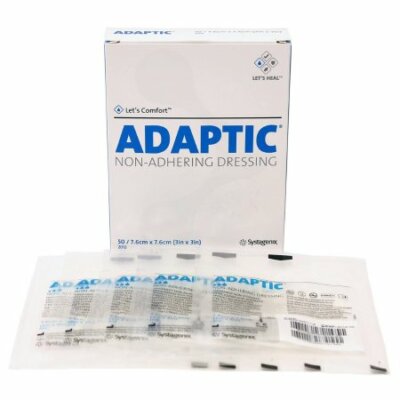 Adaptic Non-Adherent Dressing 3'' x 3'' (Box of 50)