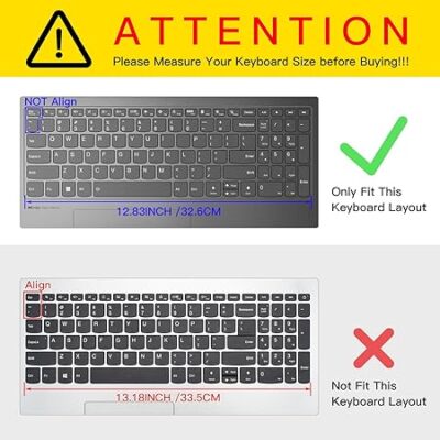 for Lenovo Yoga 7i 15.6 16 ideaPad 3 3i 15.6 /Ideapad 5 15.6/ Le Keyboard Cover