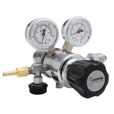 Harris Kh1033 Specialty Gas Regulator, Two Stage, Cga-540, 0 To 125 Psi, Use