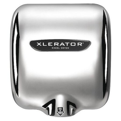 Excel Dryer Xl-C-1.1N-110-120V Polished Chrome, No Ada, 110 To 120 Vac,