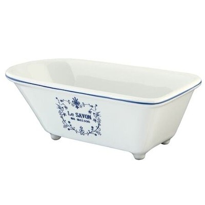 KINGSTON BRASS BATUBRW Le Savon 6'' Roll Top Clawfoot Tub Decorative Soap Dish,