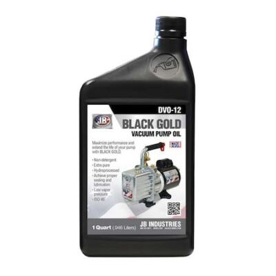 Jb Industries Dvo-12 Vacuum Pump Oil, 15 Sae Grade, Mineral Base Oil, 1 Qt