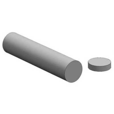 Zoro Select 40R.375-72 Alloy Steel Rod,6 Ft L,3/8 In Dia.