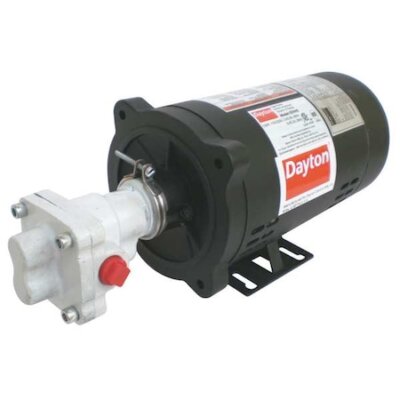 Dayton 6Dhh9 Hot Oil Cooking Pump, 1/3 Hp, 115/230V