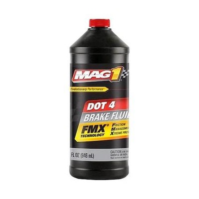 Mag 1 Mag1130 Dot 4 Brake Fluid, 32 Oz,Glycol Base