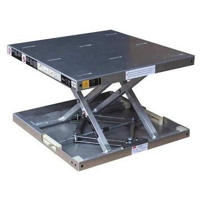 Dayton 35Kt63 Scissor Lift Table, 300 Lb. Cap, 22-3/16''W, 23-3/16''L