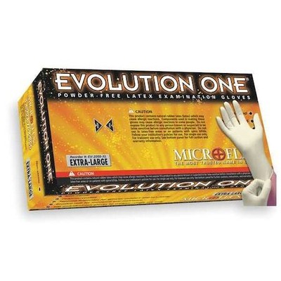 Ansell Ev-2050-M Microflex Evolution One, Latex Disposable Gloves, 5.5 Mil,