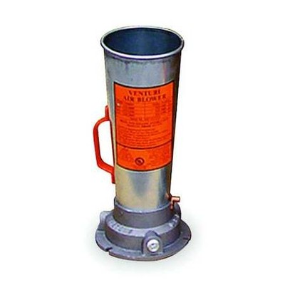 Air Systems Intl Asi-1000 Pneumatic Blower, Venturi, Steel, Overall Length: 16