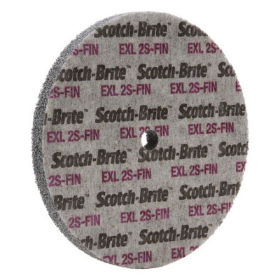 Scotch-Brite 61500122512 6 Diax1/2 Wx1/2,Sc,Fn Unitized Wheel