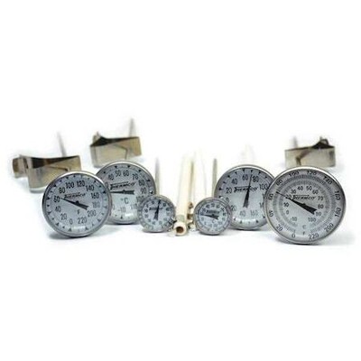 Thermco Accg70c 8'' Stem Analog Dial Pocket Thermometer, -40 Degrees To 70