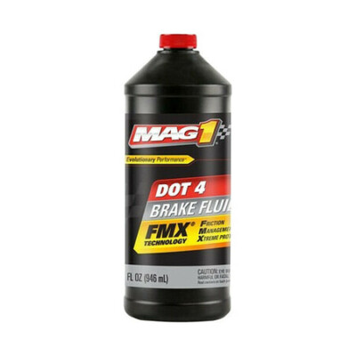 Mag 1 Mag1130 Dot 4 Brake Fluid, 32 Oz,Glycol Base