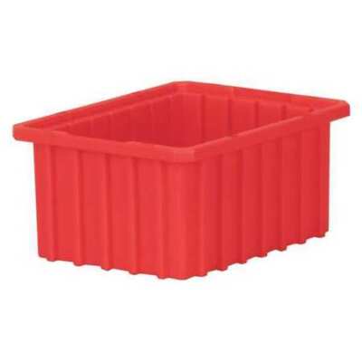 Akro-Mils 33105Red Divider Box, Red, Industrial Grade Polymer, 10 7/8 In L, 8