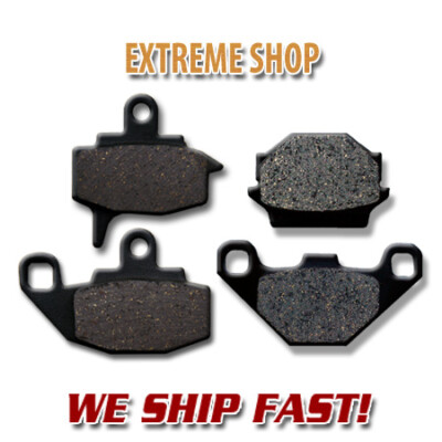 Kawasaki F+R Brake Pads KX 125 250 500 (87-88) KL650A1-19 A6F/A7F KLR(1987-2007)
