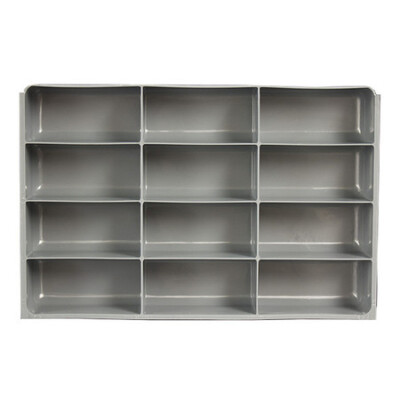 Durham Mfg 124-95-12-Ind Compartment Drawer Insert With 12 Compartments,
