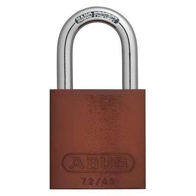 Abus 72 /40 Kd Brown Lockout Padlock,Kd,Brown,1-1/2''H