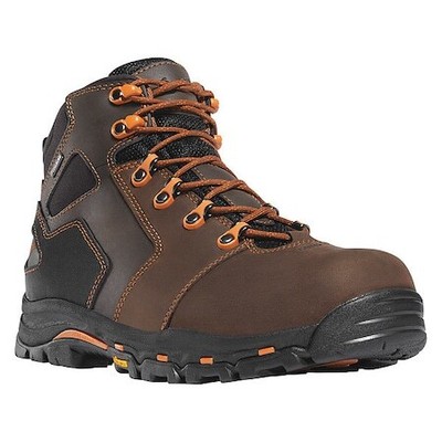 Pre-owned Danner 13860-10.5ee Men's, Composite Toe, Hiker Boot, 10 1/2, Ee, Brown/orange, In Pr