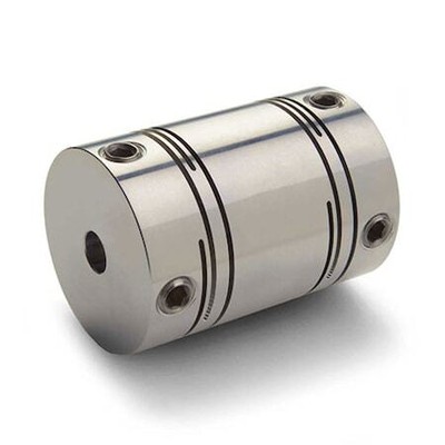 RULAND RLS16-12MM-3/8''-A Slit Coupling, Set Screw, Long, Bores 12mmx0.375'', OD