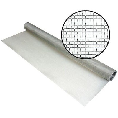 Zoro Select 3000777 Door And Window Screen, Aluminum, 60 In W, 50 Ft L, 0.01 In