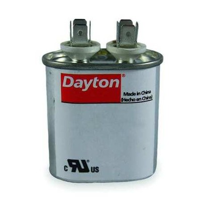 Dayton 2Mdy8 Run Capacitor,10 Mfd,440V,Oval