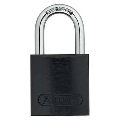 Abus 72 /40 Ka Black Lockout Padlock,Ka,Black,1-1/2''H