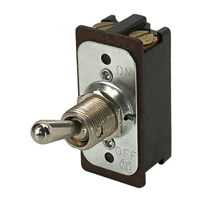 Carling Technologies Ek204-73 Toggle Switch, Dpst, 4 Connections, On/Off, 10A @