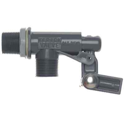 Kerick Pt75ss Float Valve,3/4 In,Pvc,Bulkhead Mount