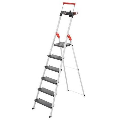 Hailo 8050-627 328 Cm Stepladder, 330 Lb Capacity