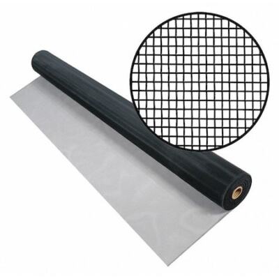 Phifer 3001260 Door And Window Screen, Aluminum, 72 In W, 50 Ft L, 0.01 In Wire