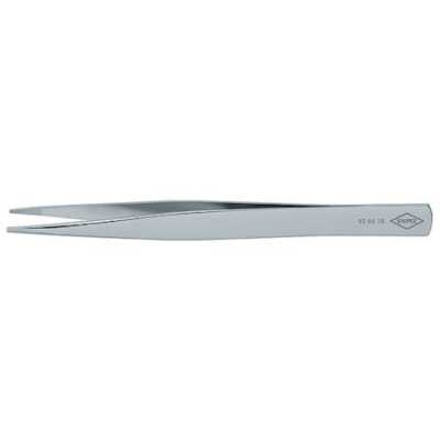 Knipex 92 84 18 Tweezers,Mount,Rect,Blunt,Serrated,5 In